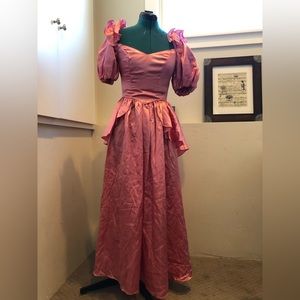 80’s vintage prom dress